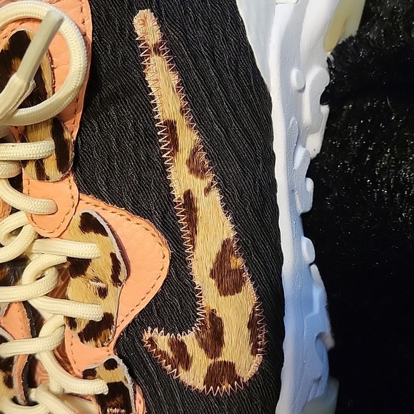 Nike Black, Light Pink and Leopard Print Sneakers - Picture 13 of 15